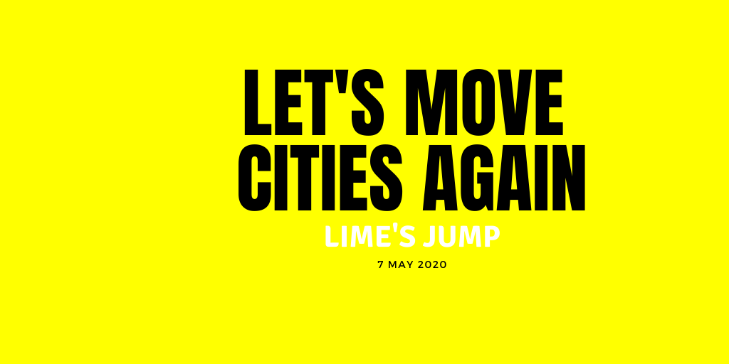 Lockdown Fails to Stop Micromobility Dreams: Lime Acquires Uber’s JUMP