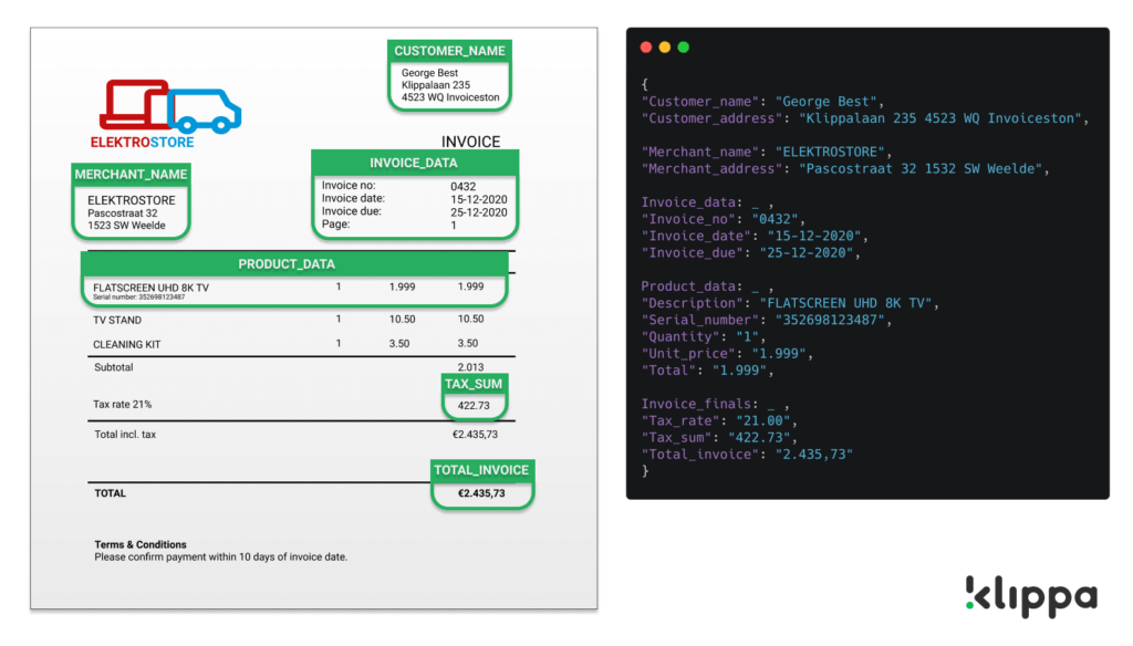 Replacing manual data entry with OCR and machine learning