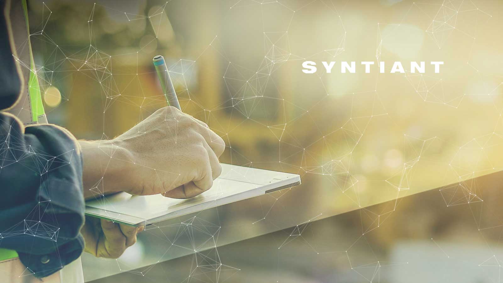 Syntiant Brings Artificial Intelligence Development to Everyone, Everywhere with Introduction of TinyML Platform