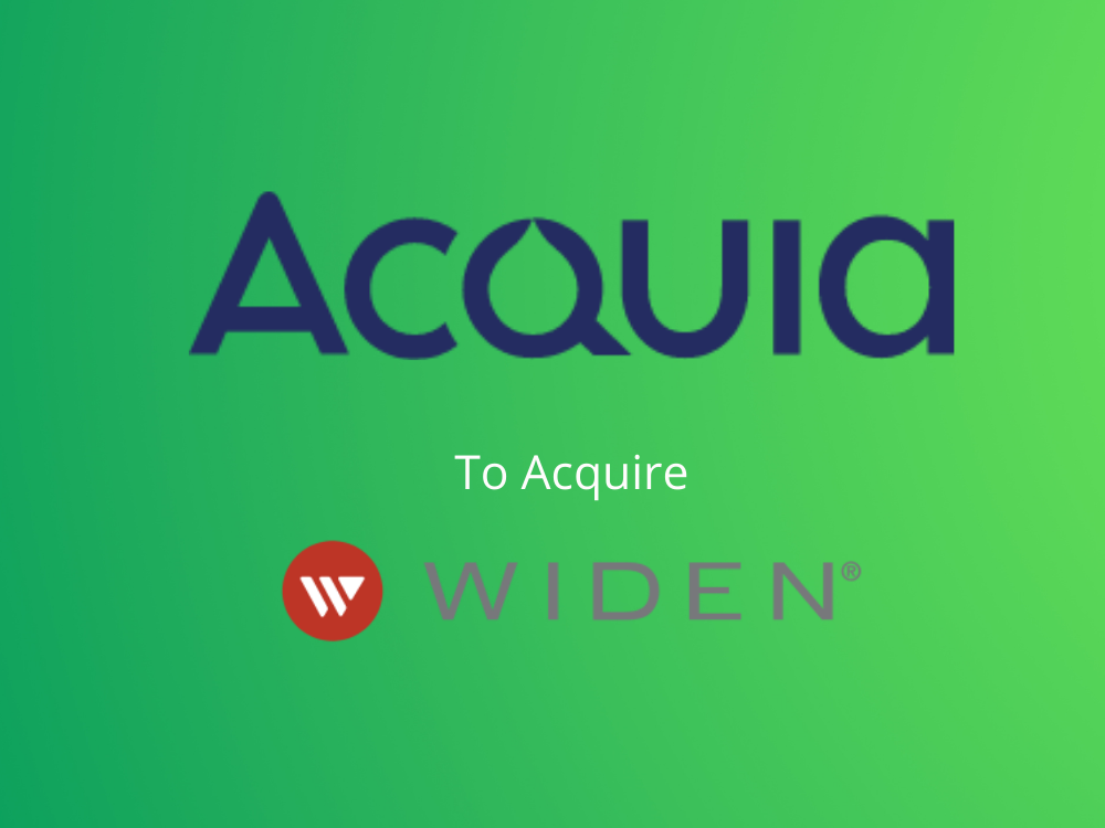 Acquia Agrees to Acquire Widen, Advancing Acquia Open Digital Experience Platform (DXP)