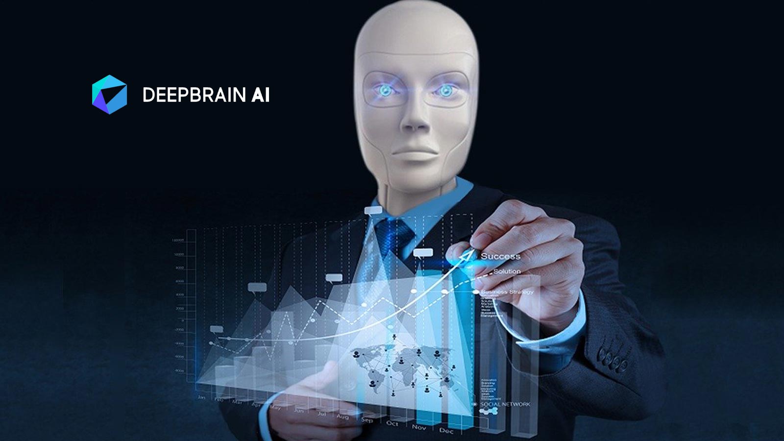 DeepBrain AI Grasps Attention At CES 2022 With Its AI Human Imbedded AI Kiosks.