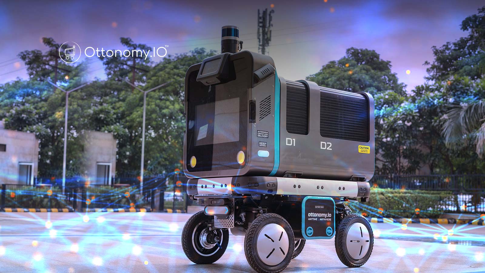 The First Fully Autonomous Delivery Robot Goes Global