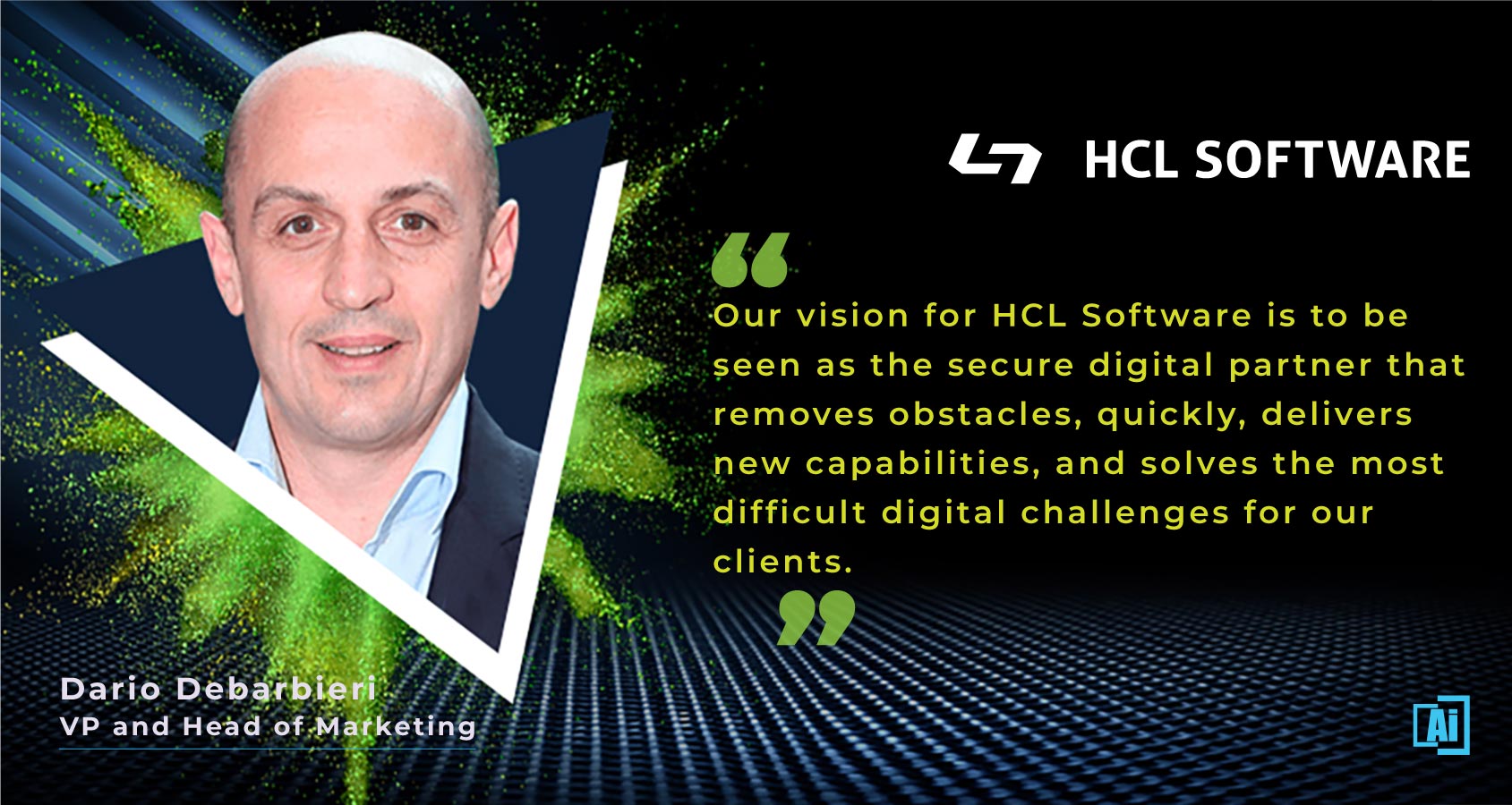 Dario Bebabieri, Head of Marking at HCL Software