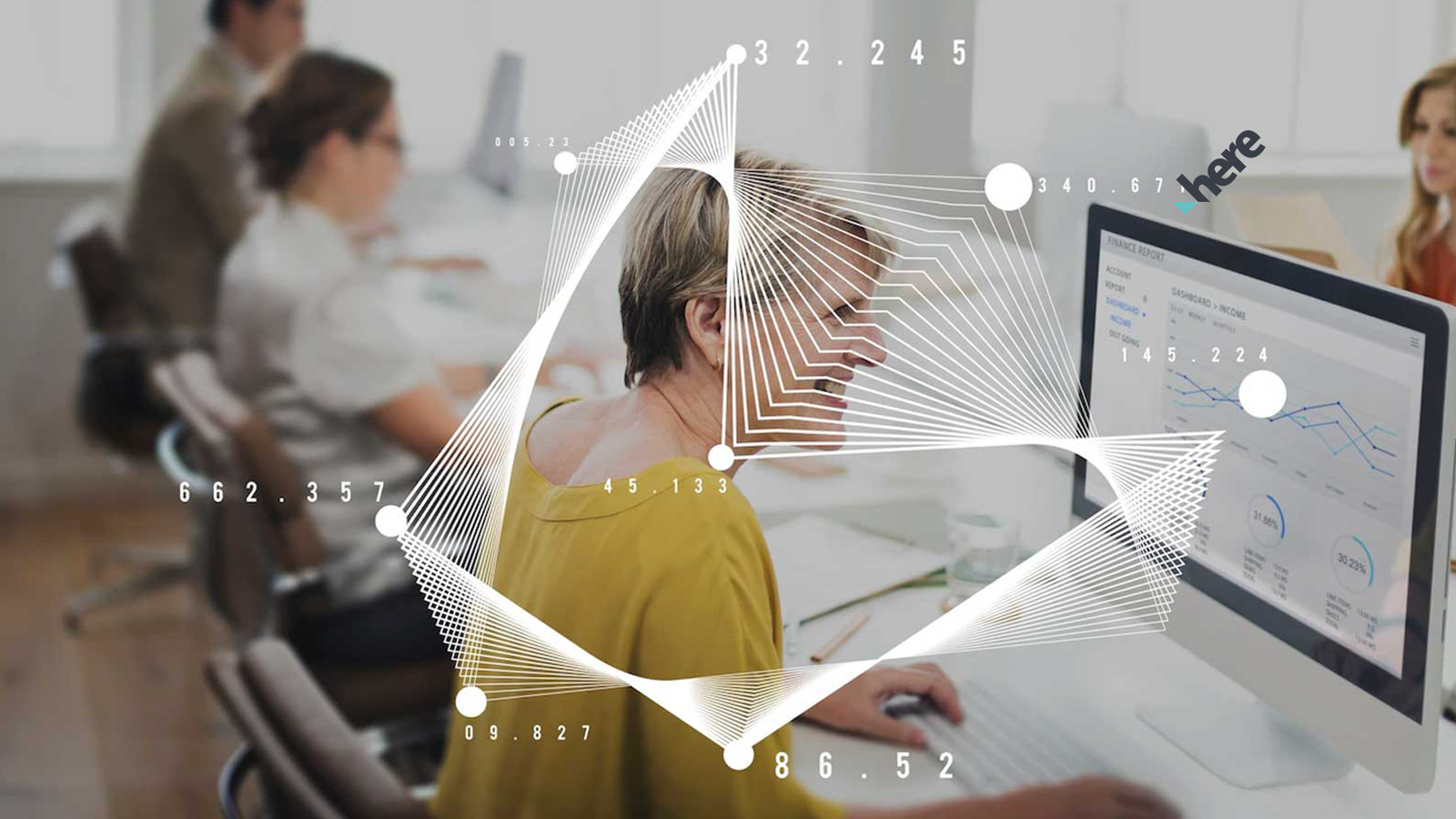 HERE Workspace The low-code platform tool for map creation now comes with machine learning from AWS