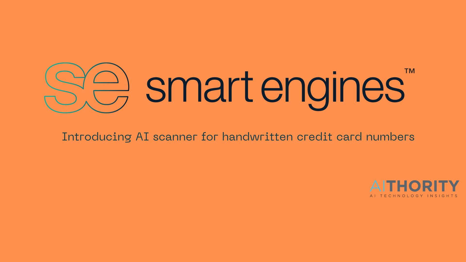 Smart Engines Launches AI Scanner for Handwritten Credit Card Numbers