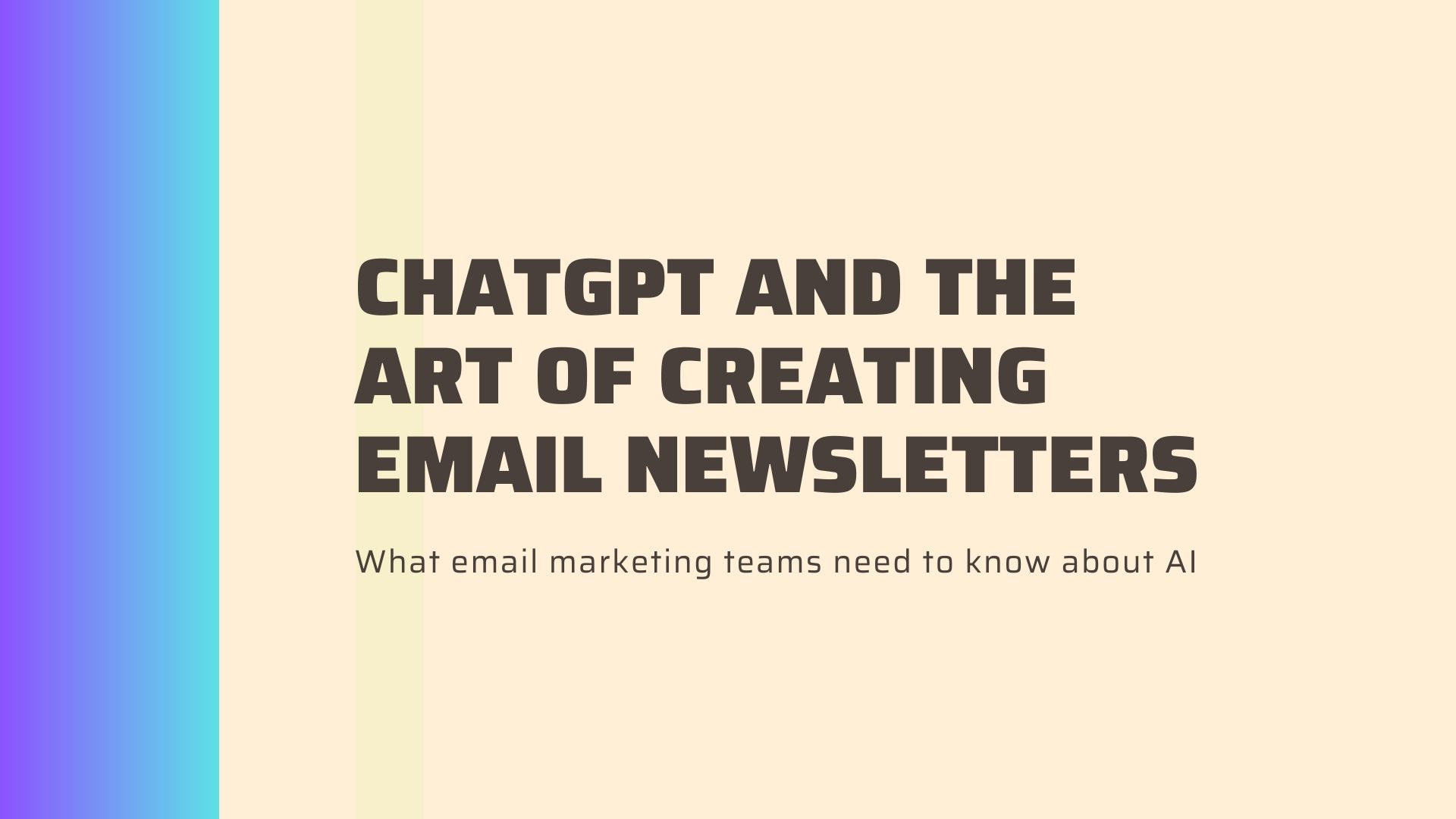 Power of ChatGPT: How Brands are Leveraging ChatGPT AI to Create Engaging Content for Email Newsletters