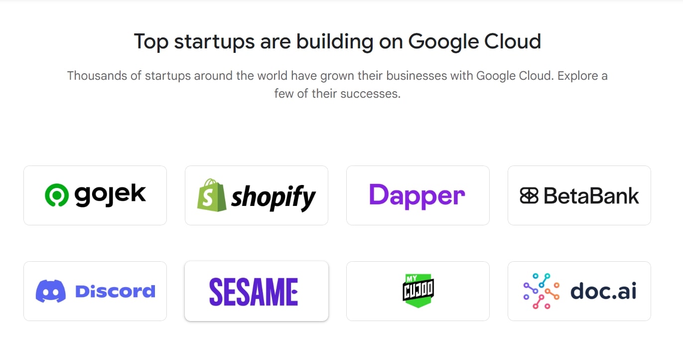 Top startups are building on Google Cloud