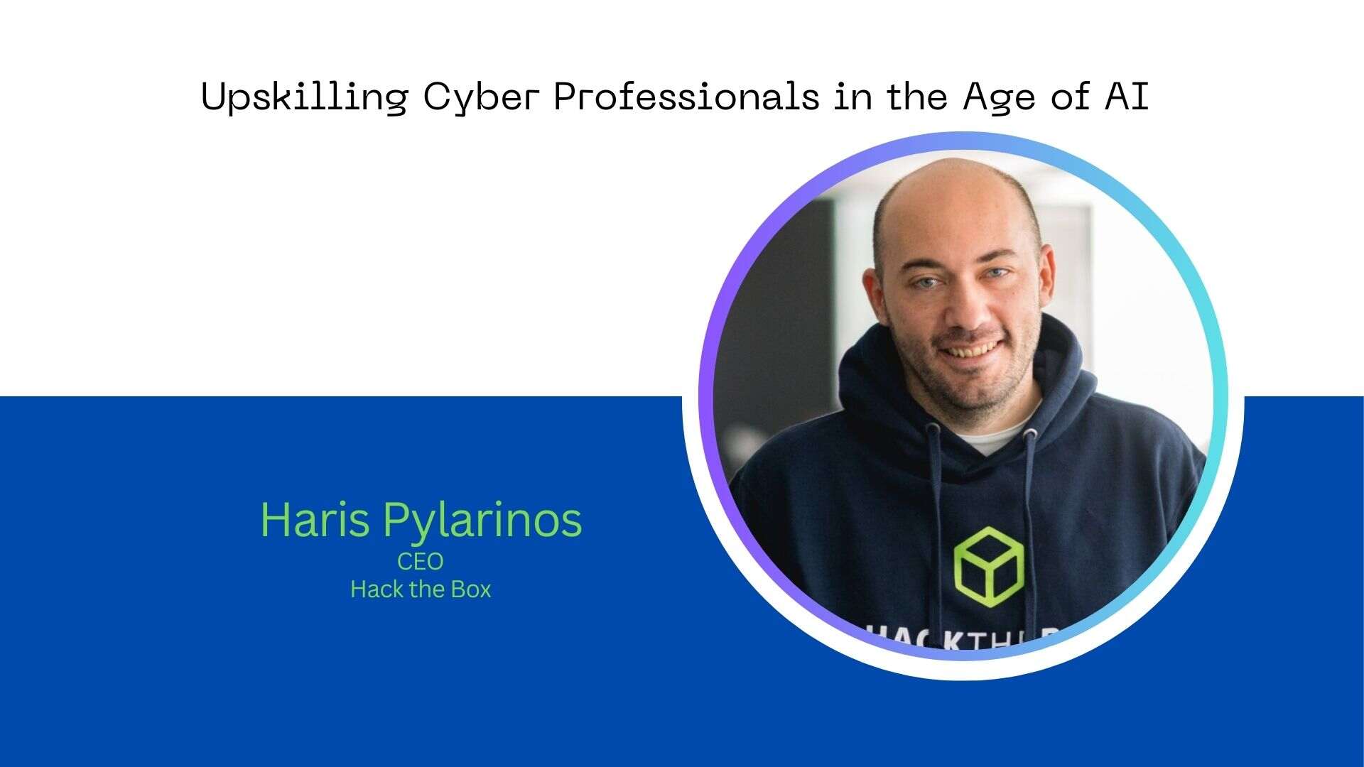 Upskilling Cyber Professionals in the Age of AI