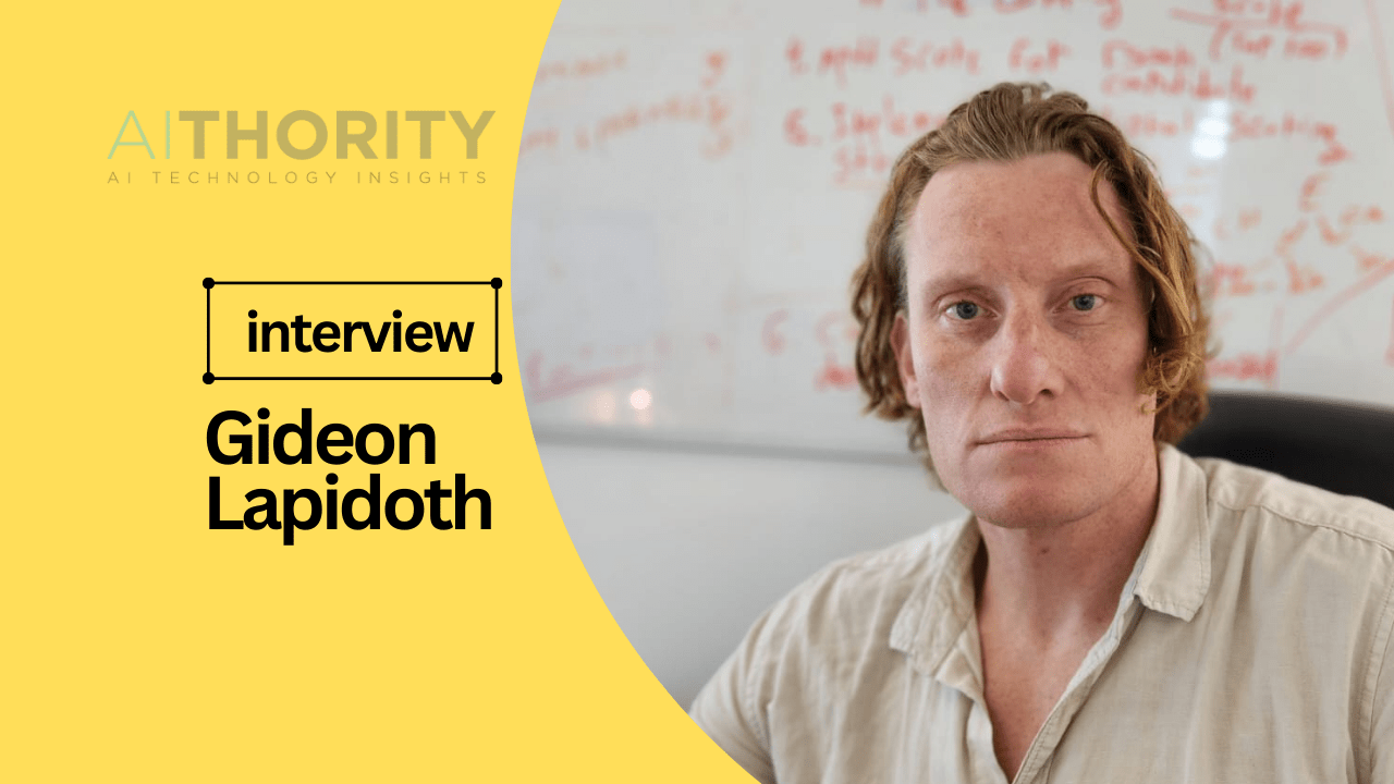 AiThority Interview with Gideon Lapidoth, PhD, CEO of Enzymit