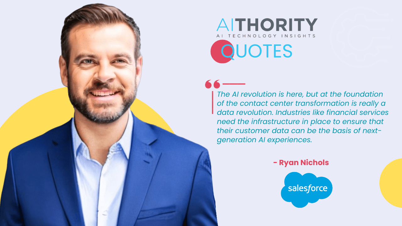 AiThority Interview with Ryan Nichols, EVP & GM, Service Cloud at Salesforce