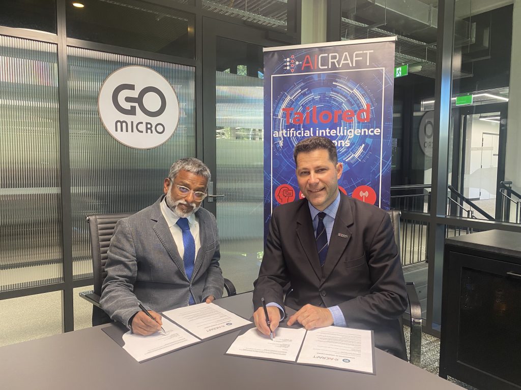 GoMicro and AICRAFT-MoU signing 