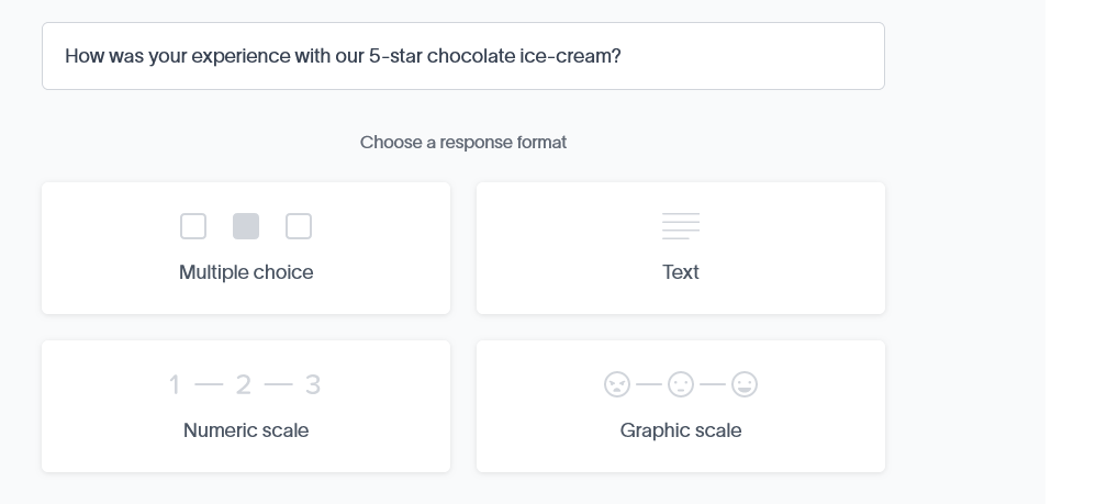 AI Recommended Questions_survey question -1 Response Format