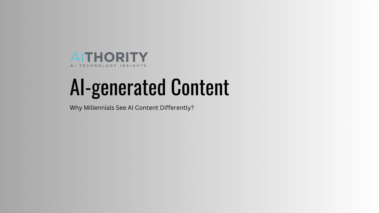 Millennials are the BEST at Detecting AI-generated Content