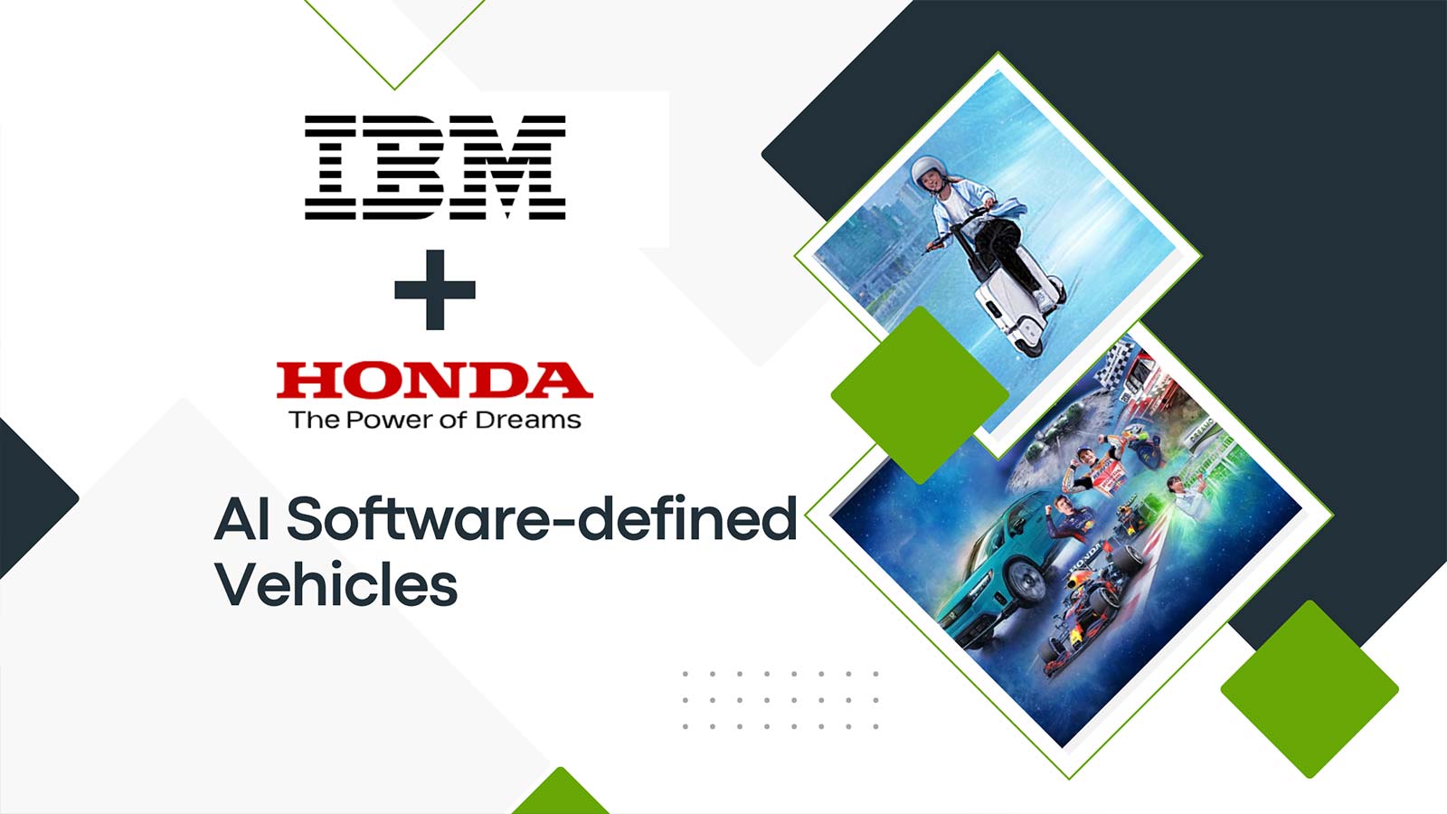 Honda-IBM MoU Focuses on High-Tech Development for Future Software-Defined Vehicles