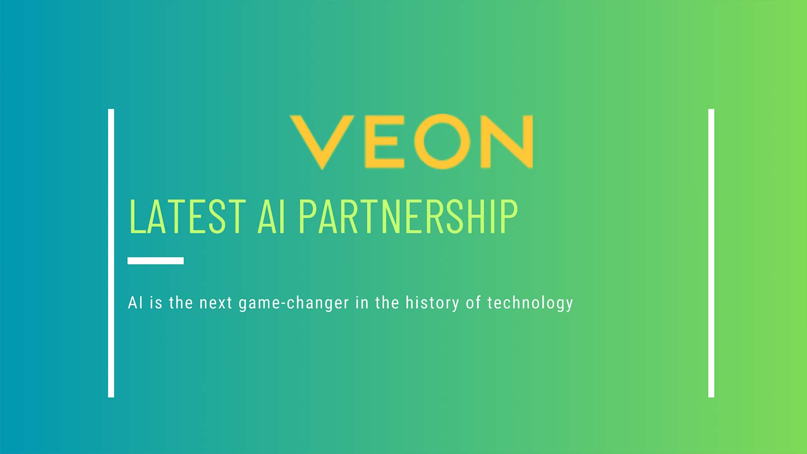 VEON Pledges Support to Expand the Use of AI in Under-resourced Local Languages