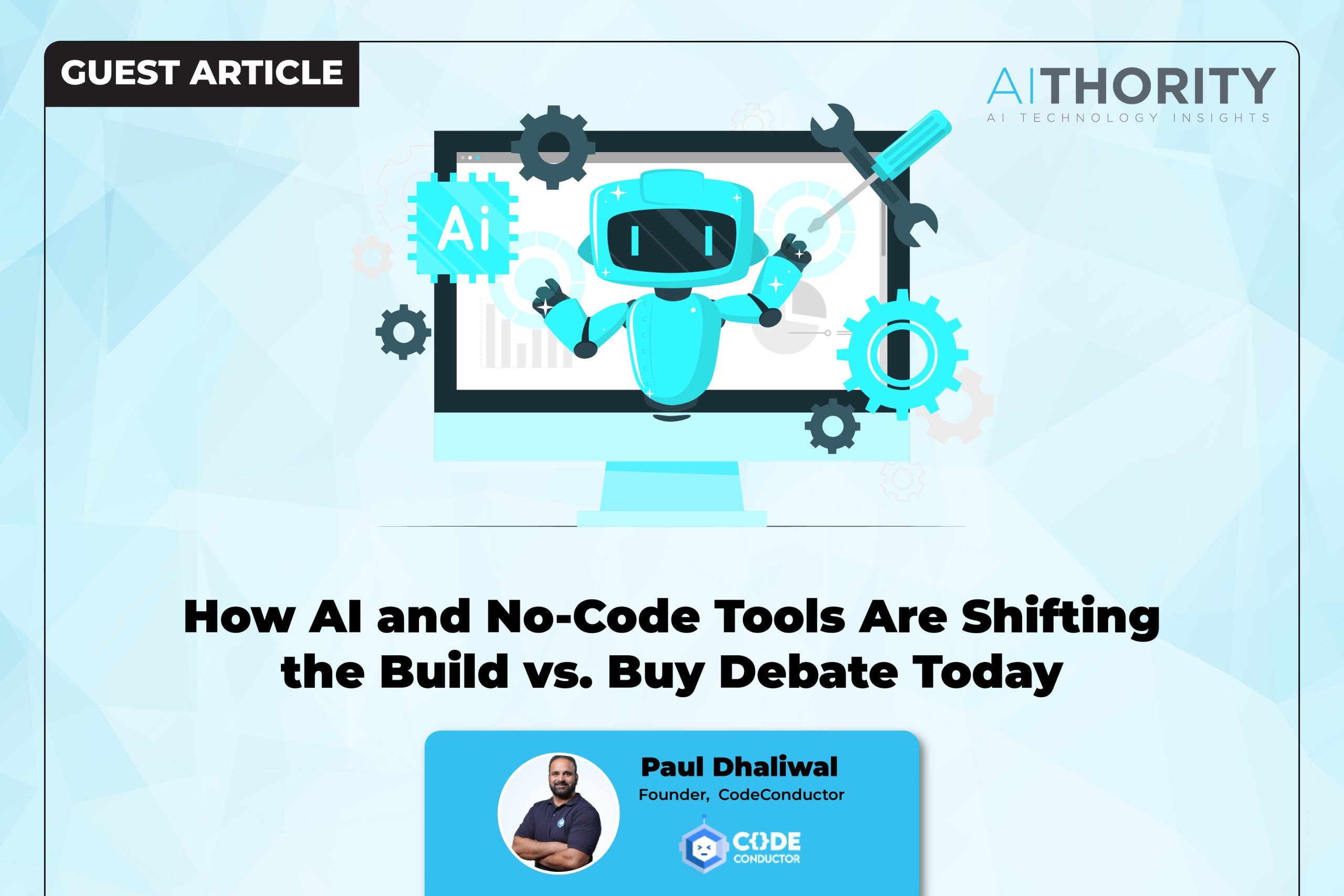 How AI and No-Code Tools Are Shifting the Build vs. Buy Debate Today