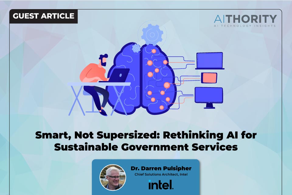 Smart, Not Supersized: Rethinking AI for Sustainable Government Services