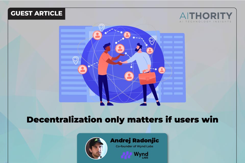 Decentralization Only Matters If Users Win